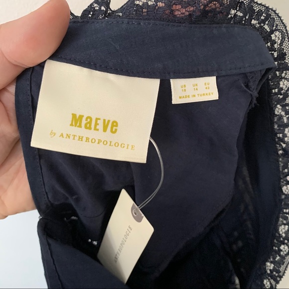 Anthropologie Maeve | Fleetwood Navy Tunic Dress - Picture 14 of 16